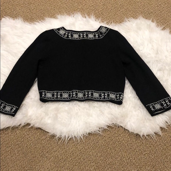 EUC! Silk blend bolero! ❤️ - Picture 6 of 7